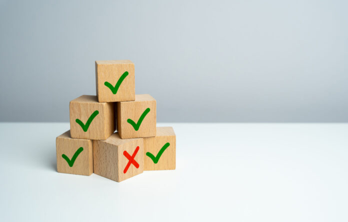 A mistake that destroys everything. Failure ruins all efforts. Incompletion. Imperfections and mistakes detected. Search and elimination of all security vulnerabilities. Critical error